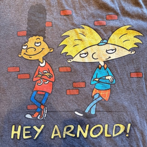 Hey Arnold Graphic T-Shirt - Size Large - Picture 4 of 5